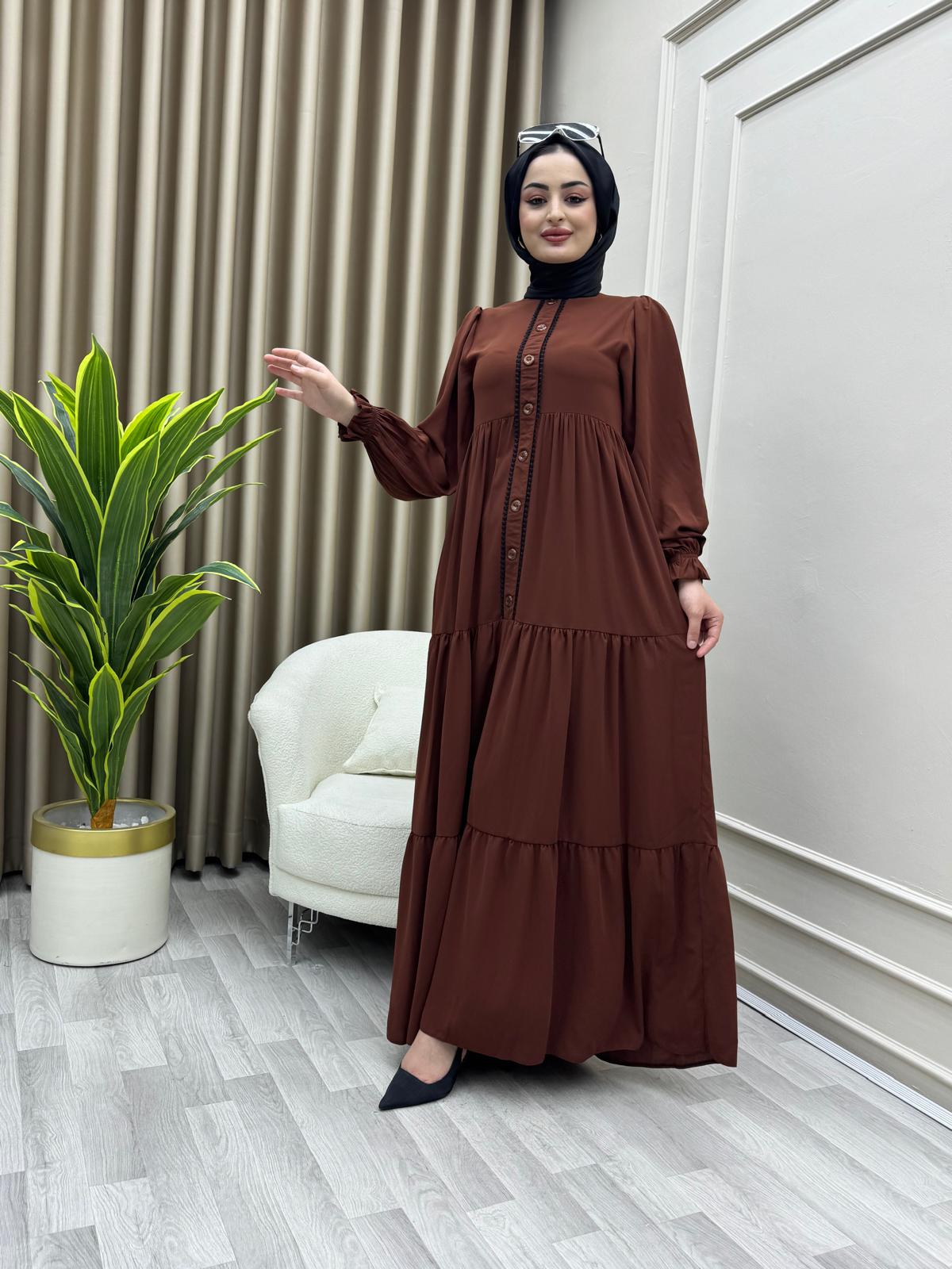 Şükran Elbise Kiremit